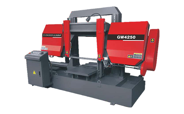 进贤GW4250双柱龙门卧式带锯床