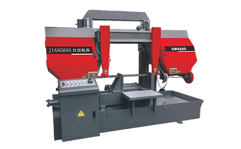 进贤龙门带锯床运行中途停止切割产生的原因是什么？